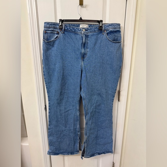 Abercrombie & Fitch Denim - Abercrombie & Fitch The Vintage Flare‎ High Rise Curve Love Jeans Size 35/20s